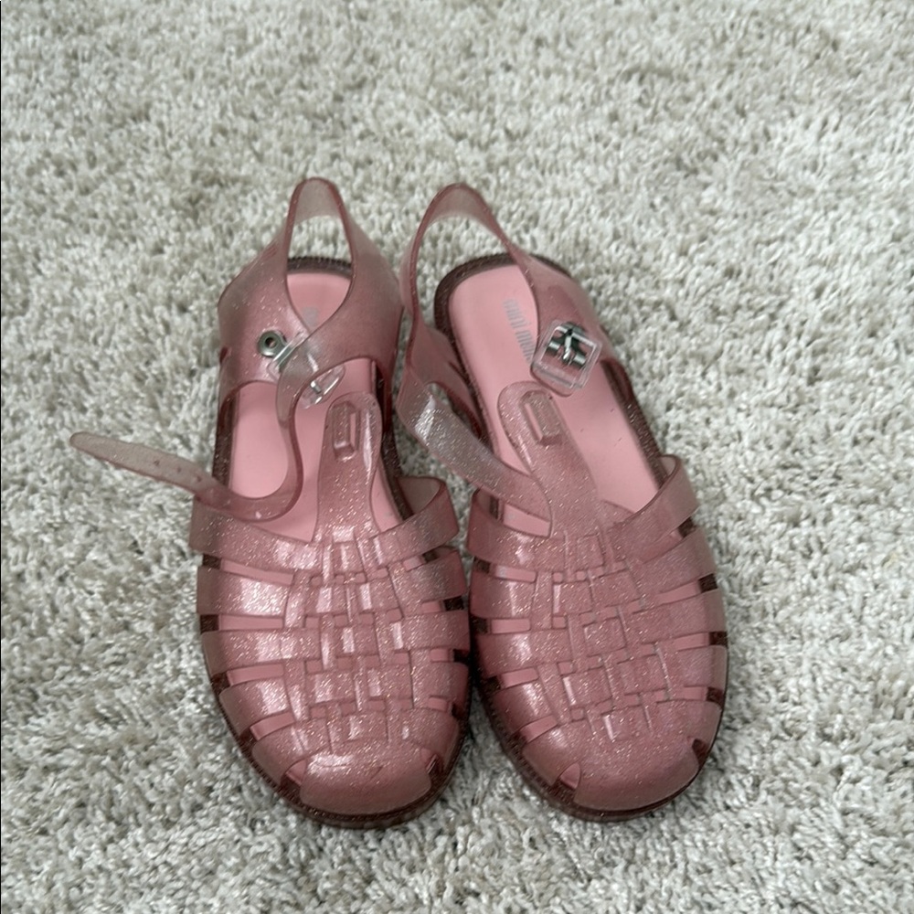 Pink Jelly Sandals